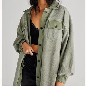 Free People Ruby Shacket Size Small